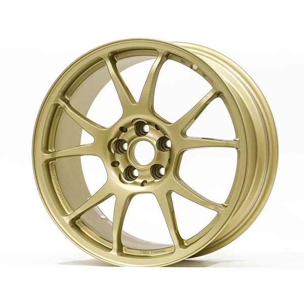 Wheel Hub TWS Motorsport T66-F 17x8" +42 5x100 Flat Gold Wheel Finish