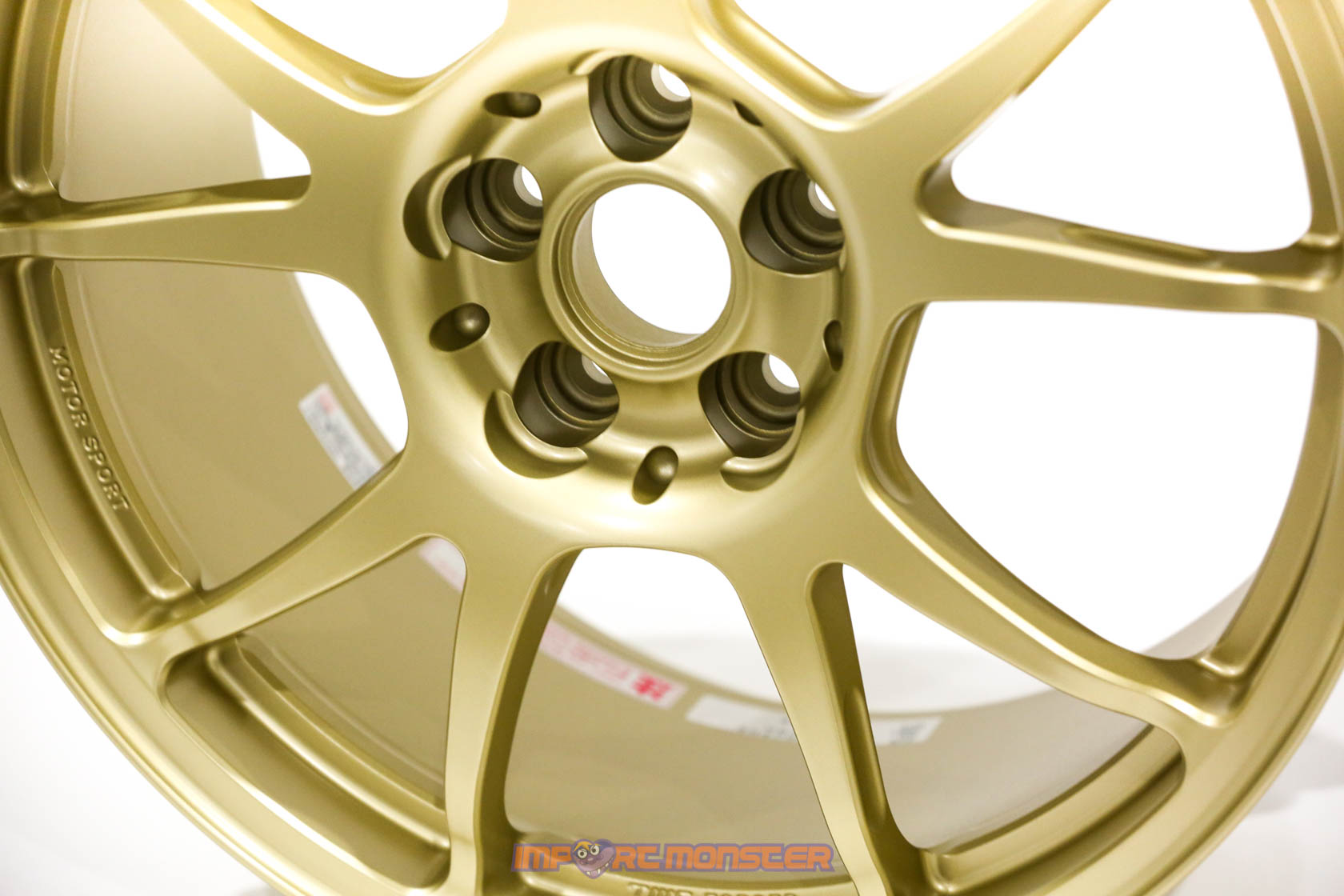 TWS Motorsport T66-F 17x8 +42 5x100 Flat Gold Wheel Finish6