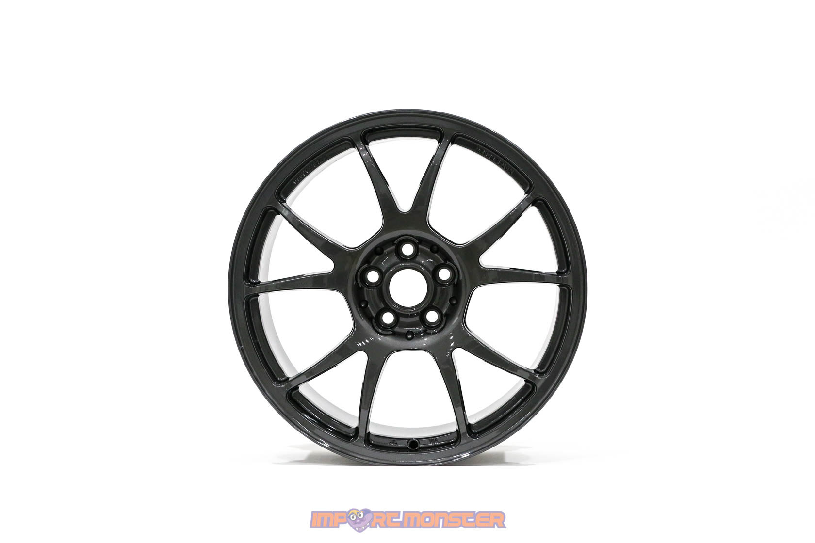 TWS Motorsport T66-F 17x8 +42 5x100 Gloss Gunmetal Finish Wheel Set2
