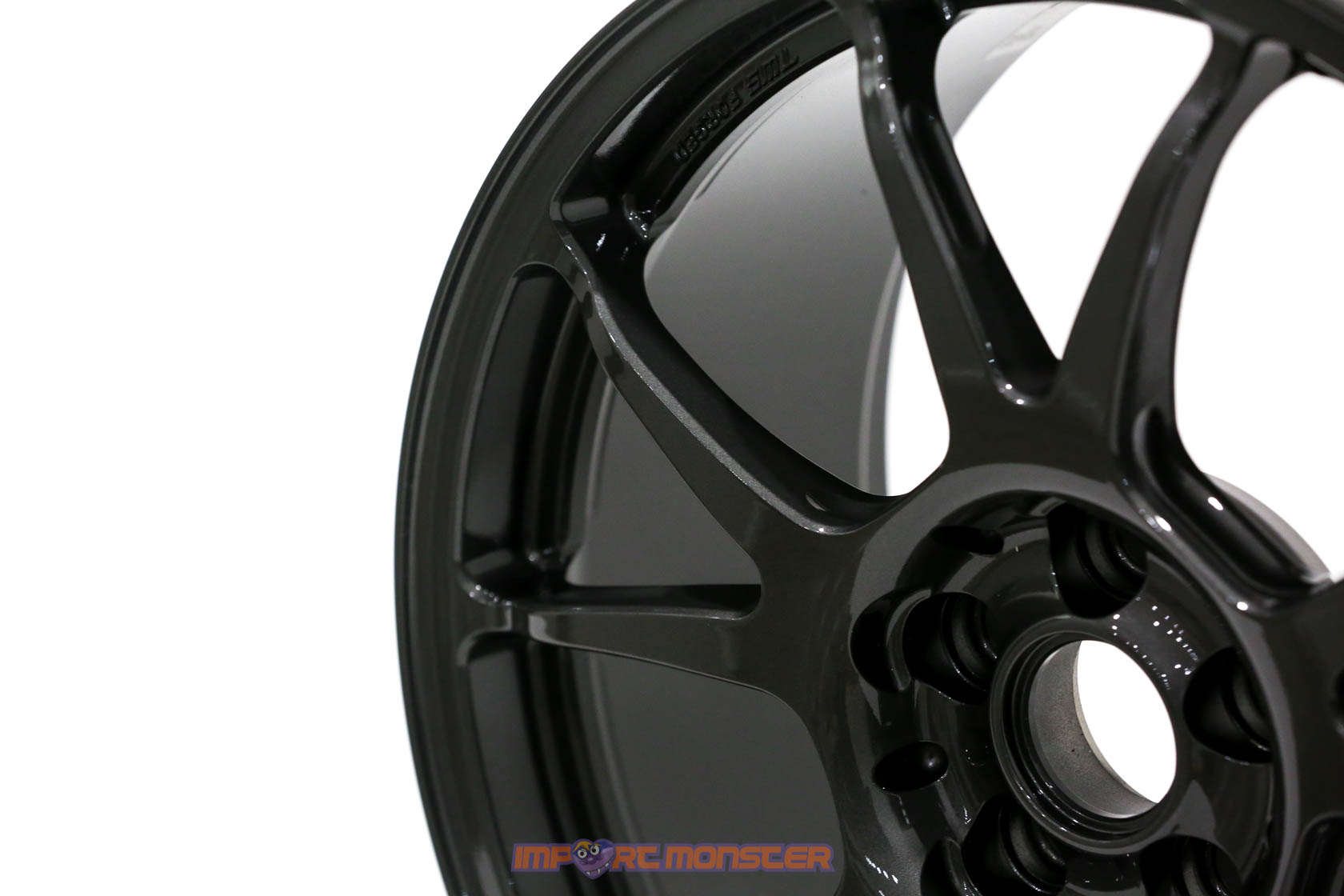 TWS Motorsport T66-F 17x8 +42 5x100 Gloss Gunmetal Finish Wheel Set3