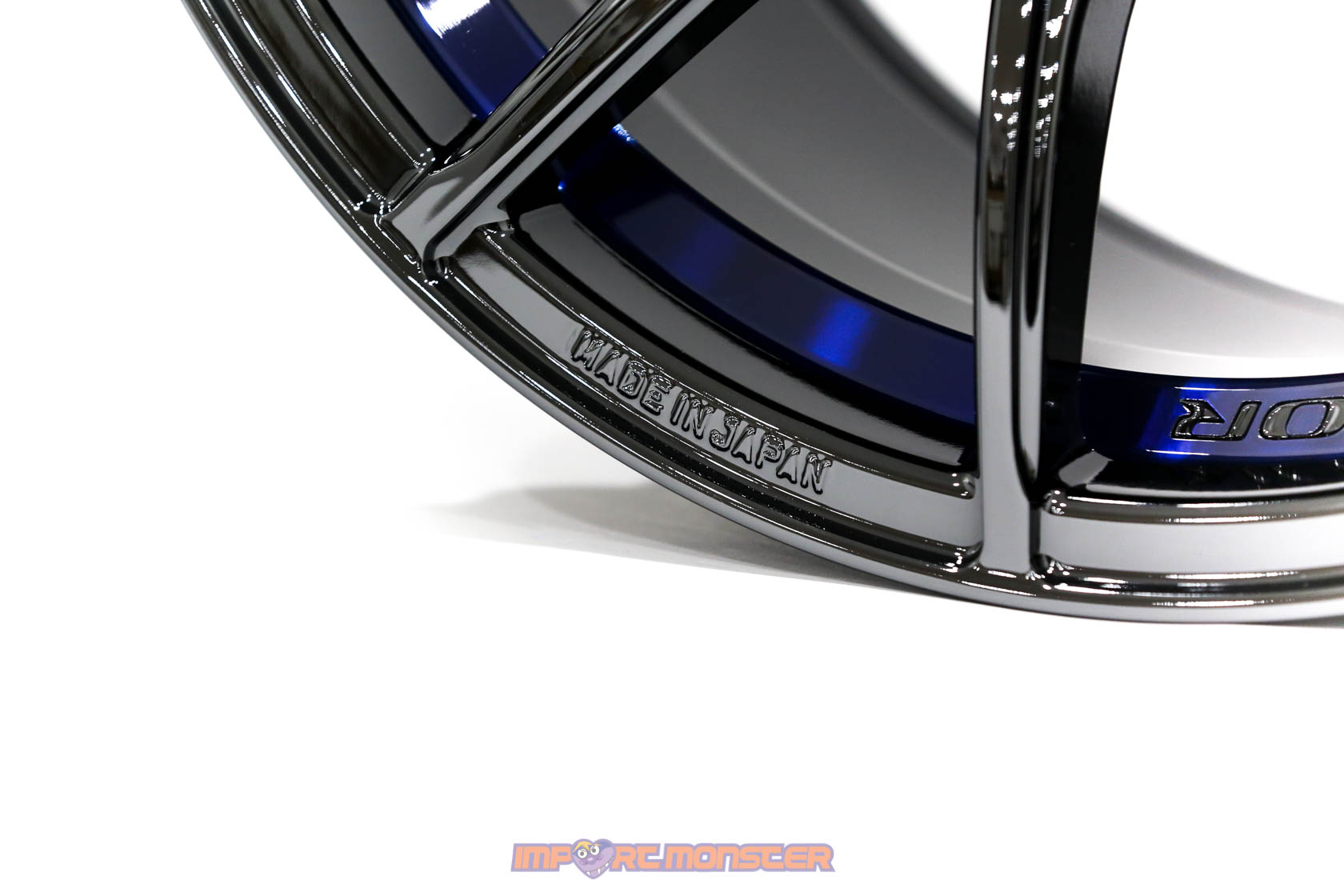 WedsSport SA-10R 18x9.5 +38 5x114.3 BLC Finish Wheel Set4