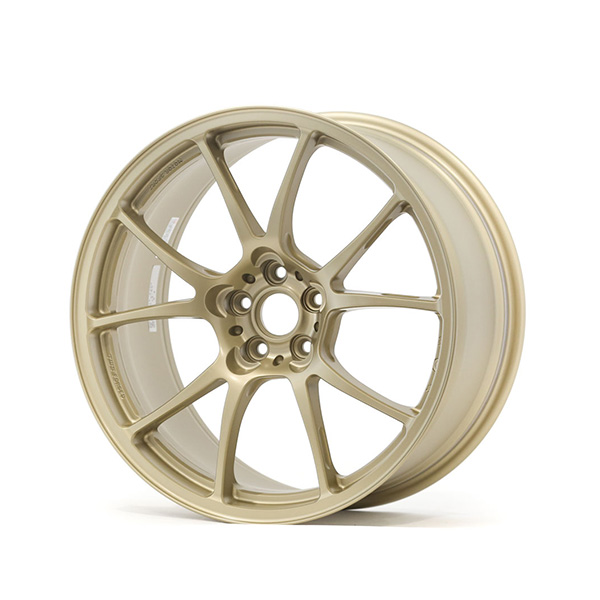 Wheel Hub TWS Motorsport T66-F 18x9 +44 5x100 Flat Gold finish wheel set