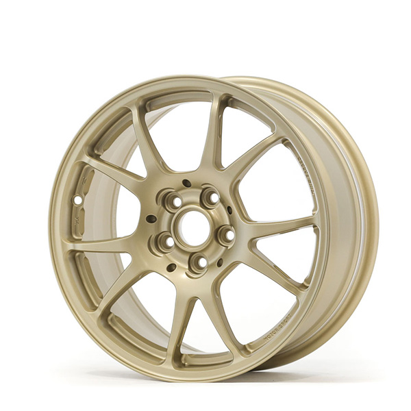 Wheel Hub TWS Motorsport T66-F 16x7 +48 5x100 Flat Gold finish wheel set