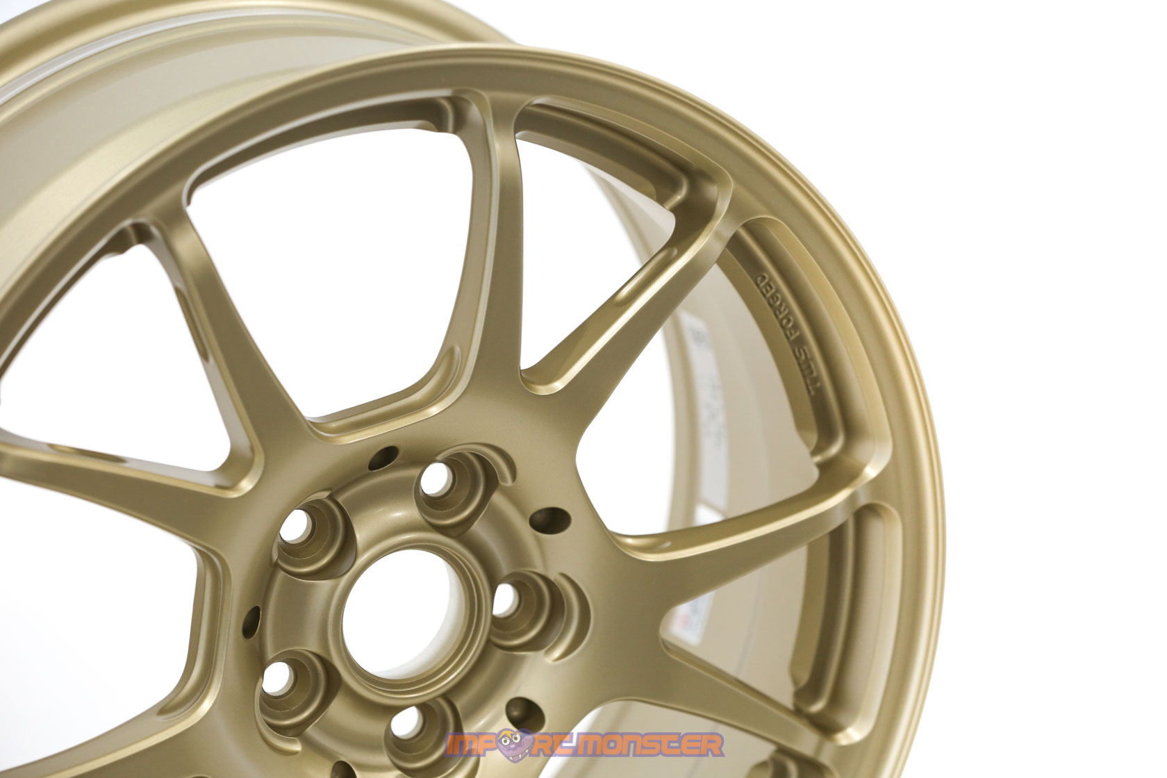 TWS Motorsport T66-F 16x7 +48 5x100 Flat Gold finish wheel set4