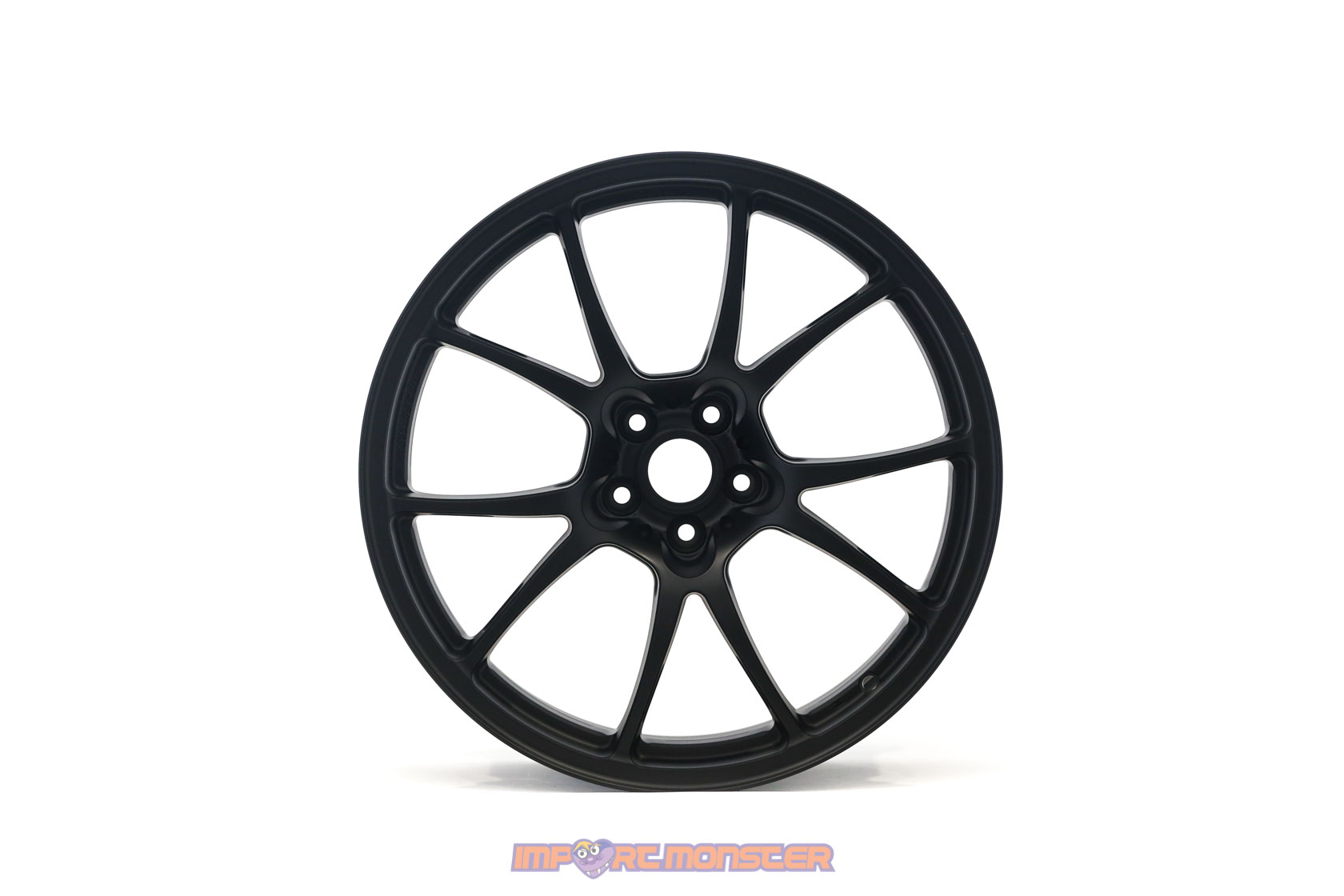 TWS Motorsport T66-F 18x10 +40 5x100 Flat Black finish wheel set2