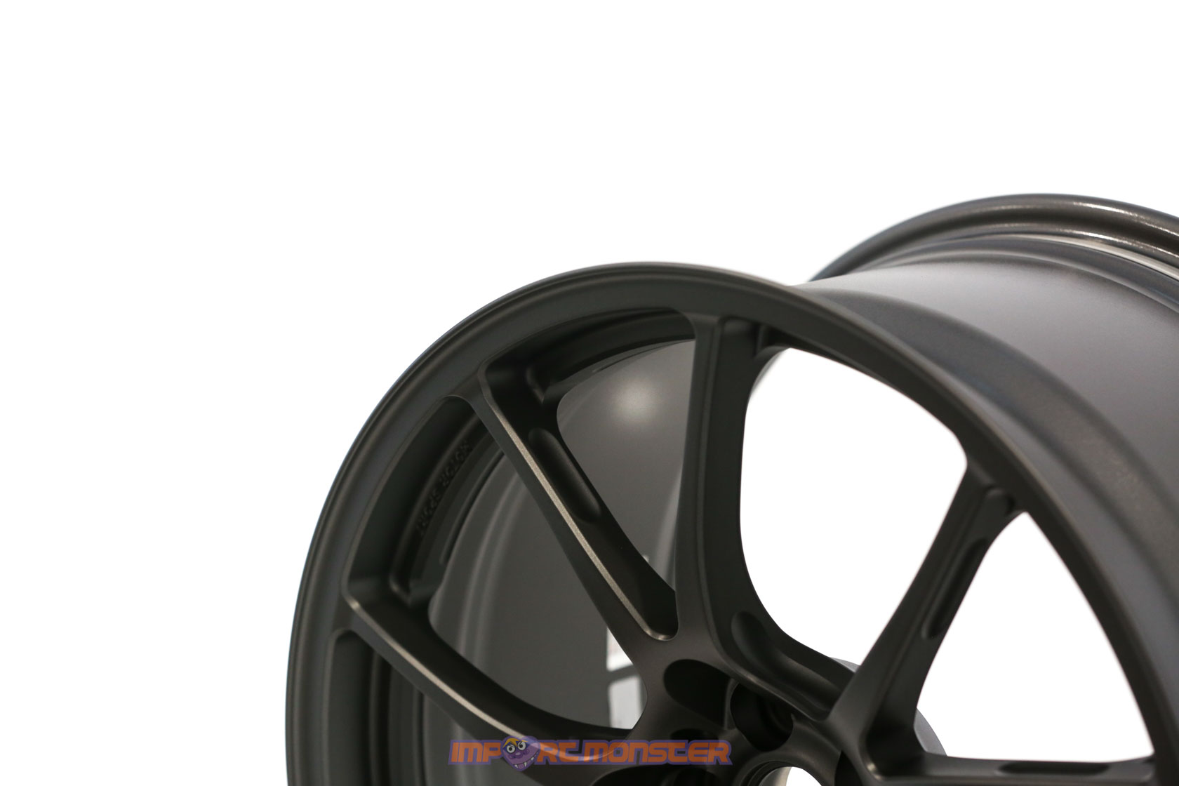 TWS Motorsport T66-F 18x10 +40 5x100 Flat Gunmetal finish wheel set4
