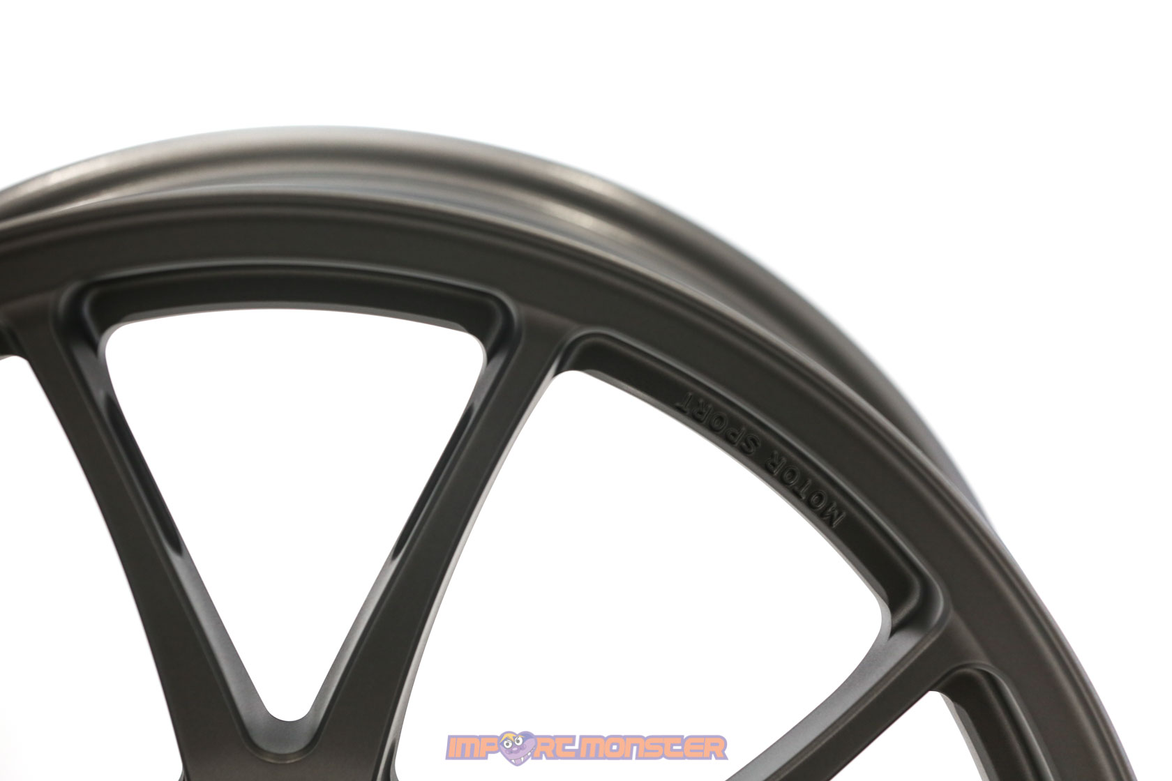 TWS Motorsport T66-F 18x9.5 +38 5x100 Flat Gunmetal finish wheel set4