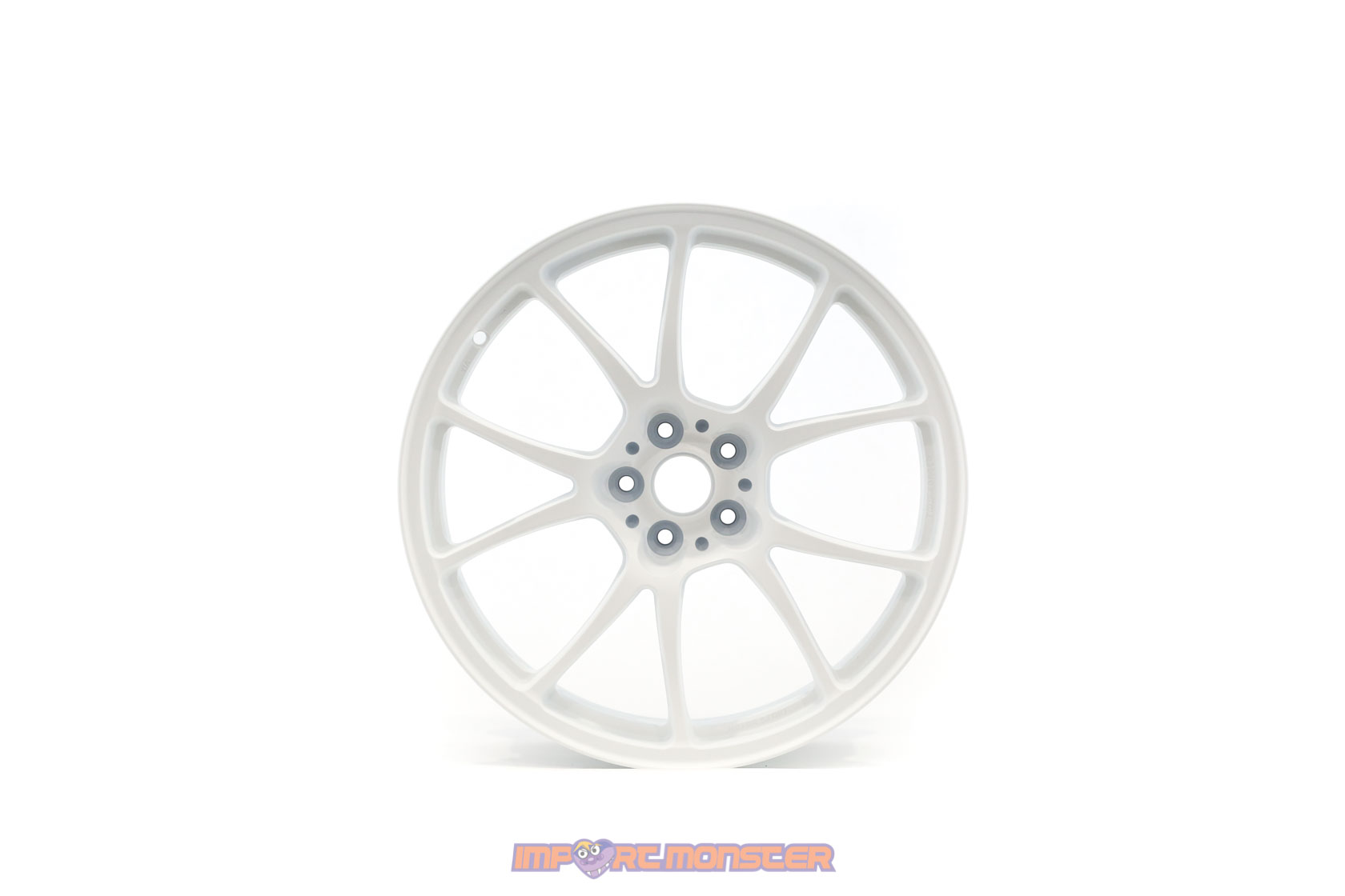 TWS Motorsport T66-F 18x9.5 +38 5x100 Flat White finish wheel set2