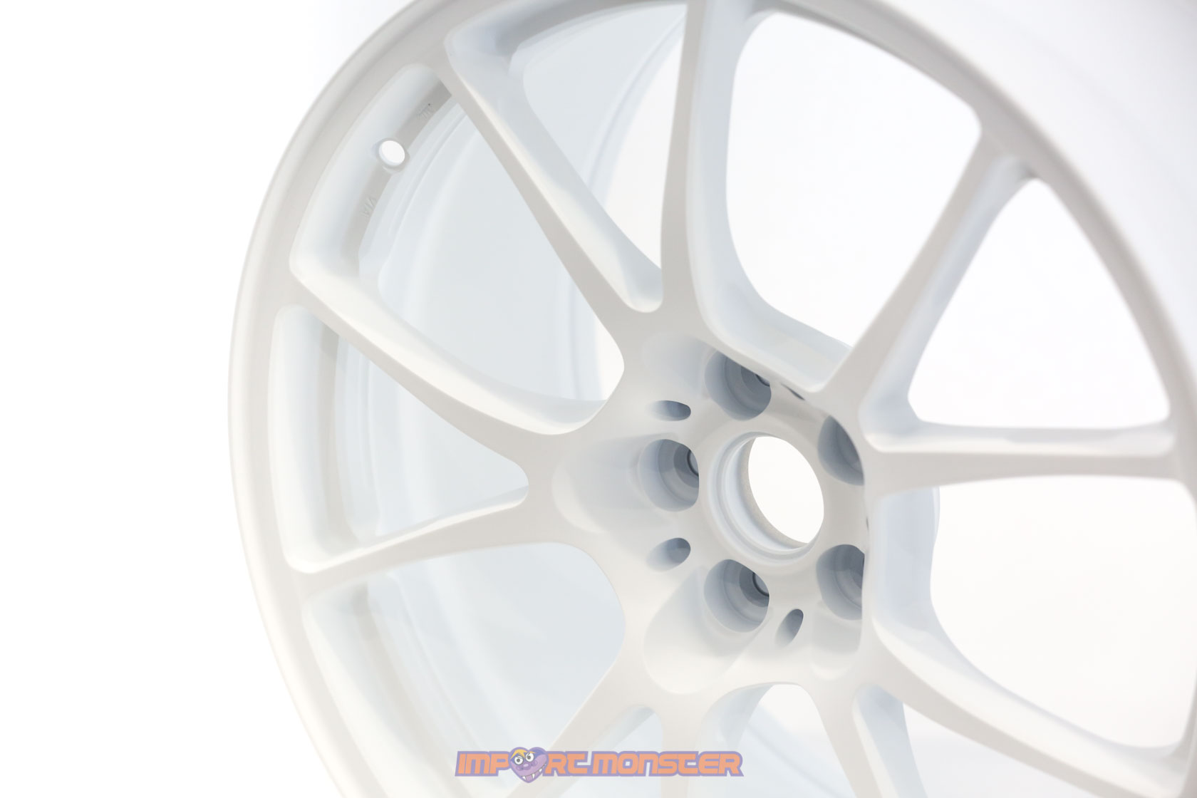 TWS Motorsport T66-F 18x9.5 +38 5x100 Flat White finish wheel set4
