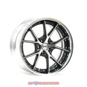 Weds Maverick 905S 18×10 +38 5×100 Gun Meta:Polish finish wheel set1