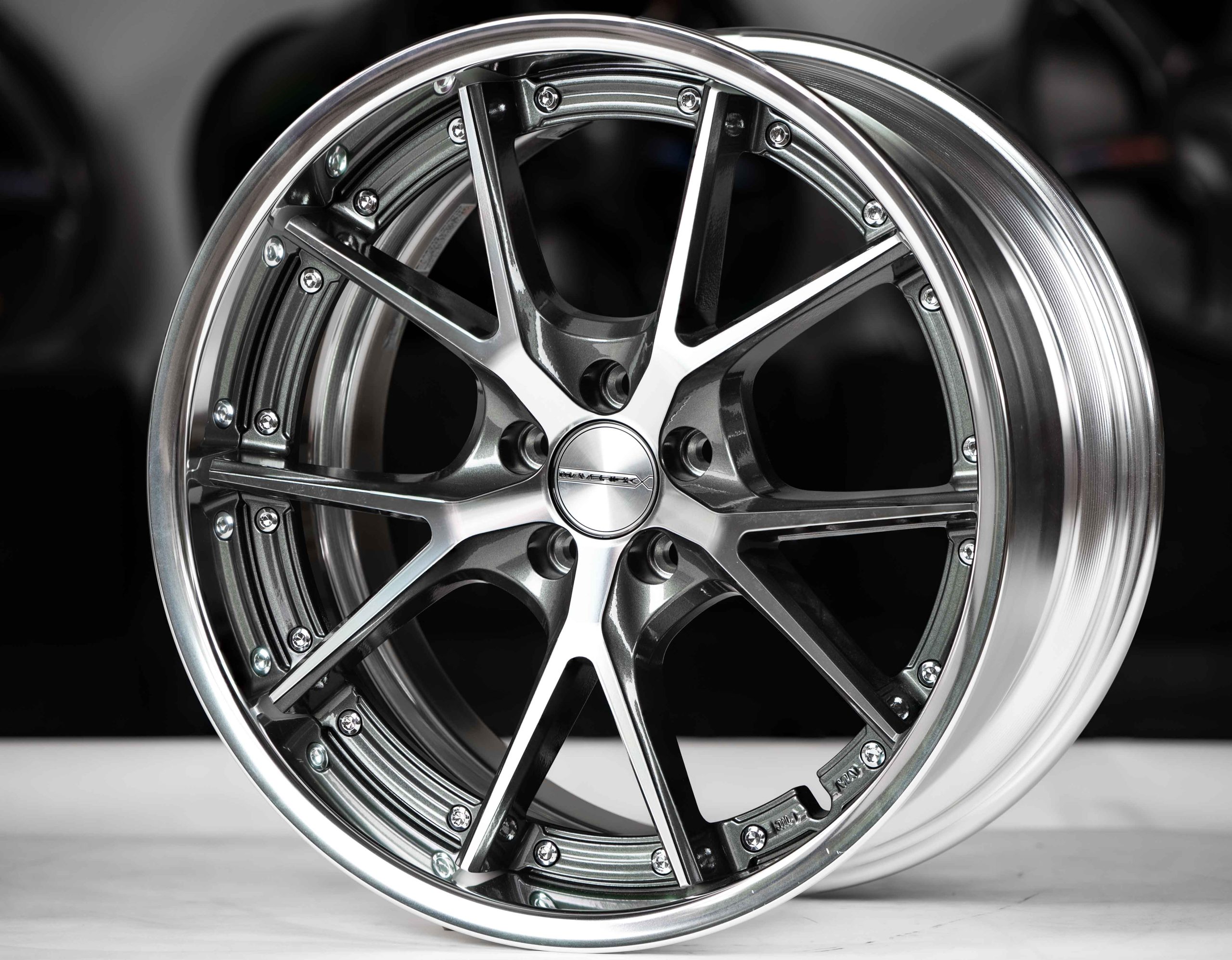 Weds Maverick 905S 18x9.5 +38 5x100 Gunmetal Polish-2