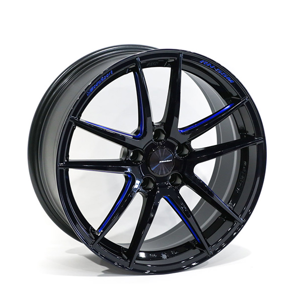 Wheel Hub WedsSport RN-55M 18x8" +35 5x114.3 BBM Finish Wheel Set