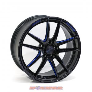 WedsSport RN-55M 18×8.5 +45 5×114.3 BBM Finish Wheel Set1