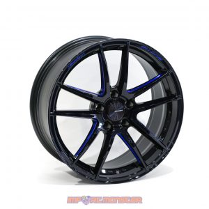 WedsSport RN-55M 18×8 +35 5×114.3 BBM Finish Wheel Set1