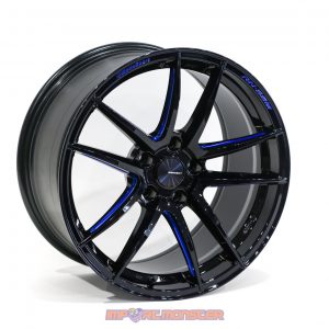WedsSport RN-55M 18×9.5 +38 5×114.3 BBM Finish Wheel Set1