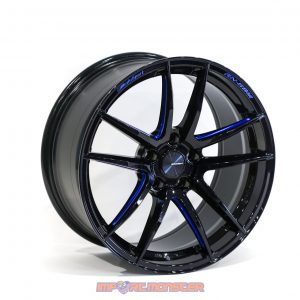 WedsSport RN-55M 18×9 +35 5×114.3 BBM Finish Wheel Set1