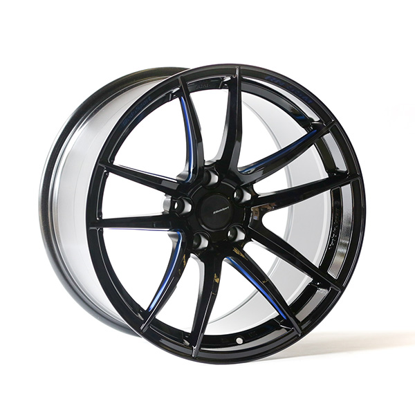 Wheel Hub WedsSport RN-55M 18x10.5" +20 5x114.3 BBM Finish Wheel Set