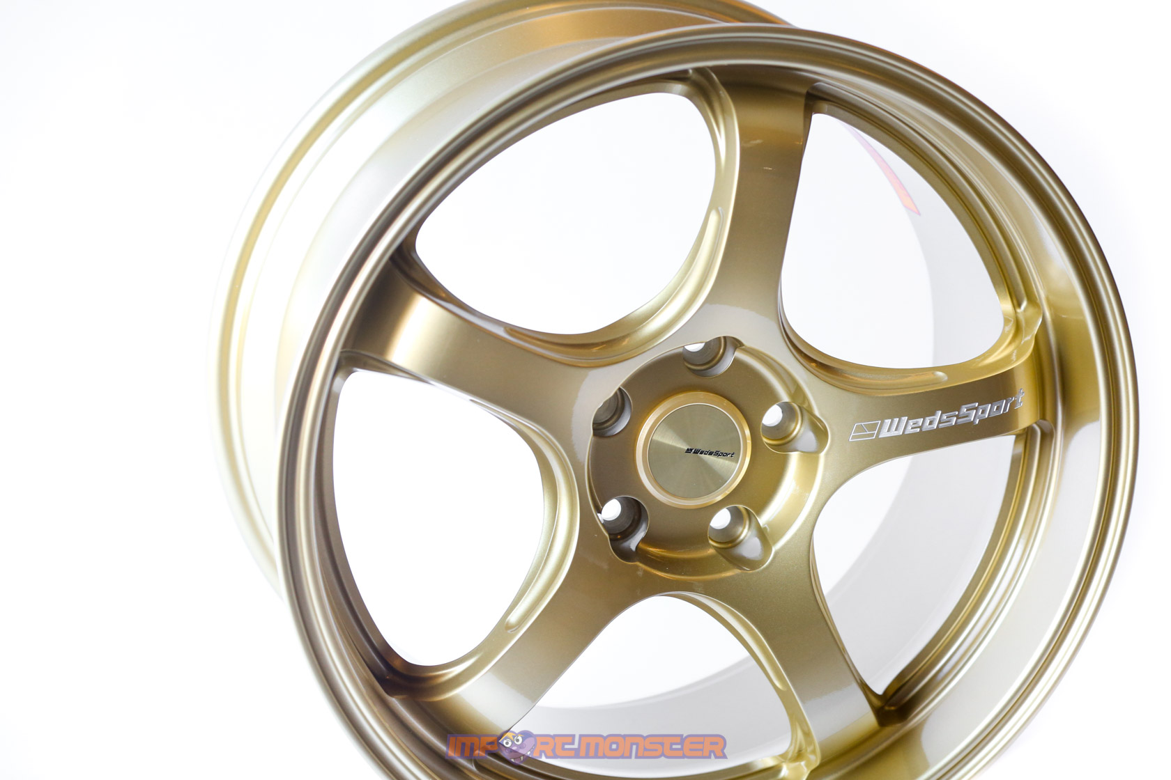 WedsSport RN-05M 18x9.5 +38 5x114.3 Gold finish wheel set4