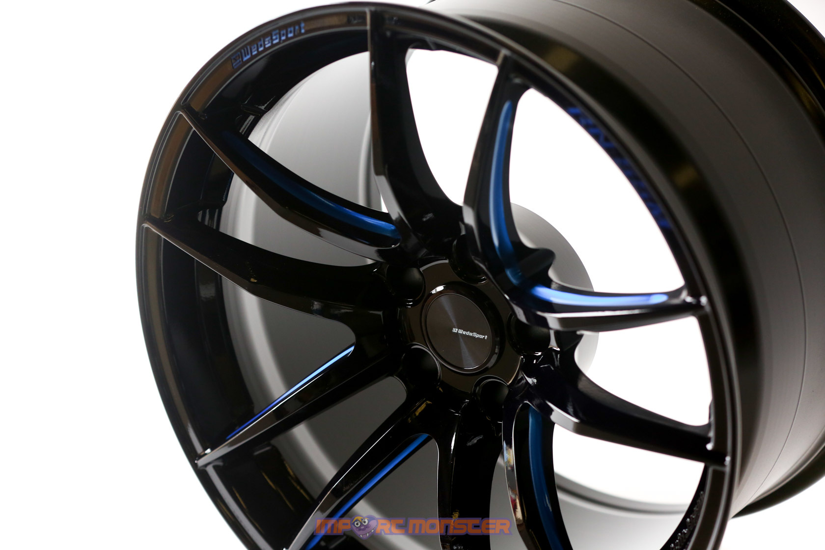 WedsSport RN-55M 18x10.5 +20 5x114.3 BBM Finish Wheel Set3