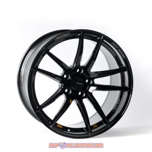 WedsSport RN-55M 18×10 +18 5×114.3 Gloss Black Finish Wheel Set1
