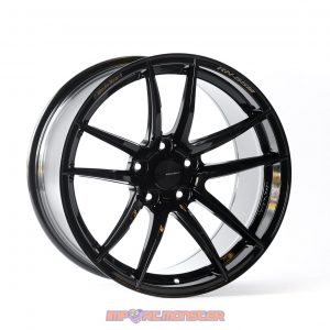 WedsSport RN-55M 18×10 +36 5×114.3 Gloss Black Finish Wheel Set1