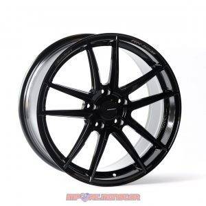 WedsSport RN-55M 18×8.5 +45 5×114.3 Gloss Black Finish Wheel Set1