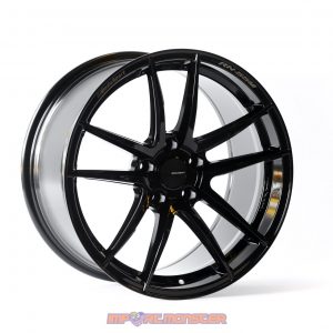 WedsSport RN-55M 18×9.5 +38 5×114.3 Gloss Black Finish Wheel Set1