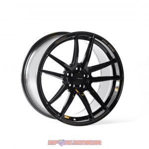 WedsSport RN-55M 18×9.5 +45 5×100 Gloss Black Finish Wheel Set1