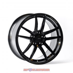 WedsSport RN-55M 18×9 +35 5×114.3 Gloss Black Finish Wheel Set1