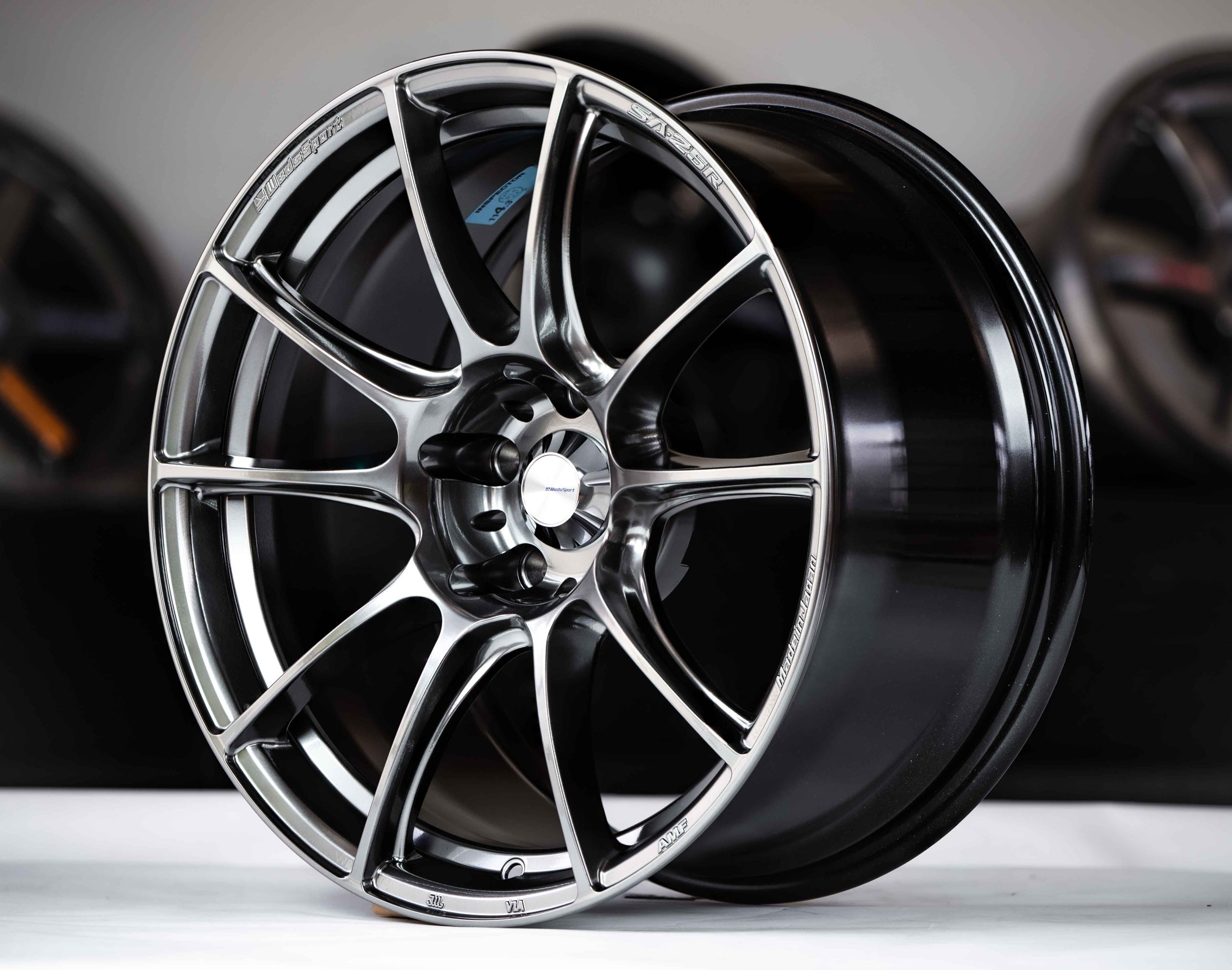 WedsSports SA-25R 18x9.5 +12 5x114.3 PSB-3