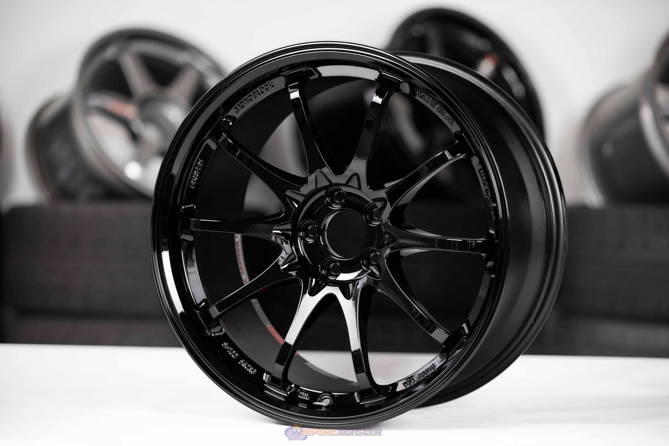 Volk Racing CE28SL 18x9.5 +38 5x100 Black (BK)-2