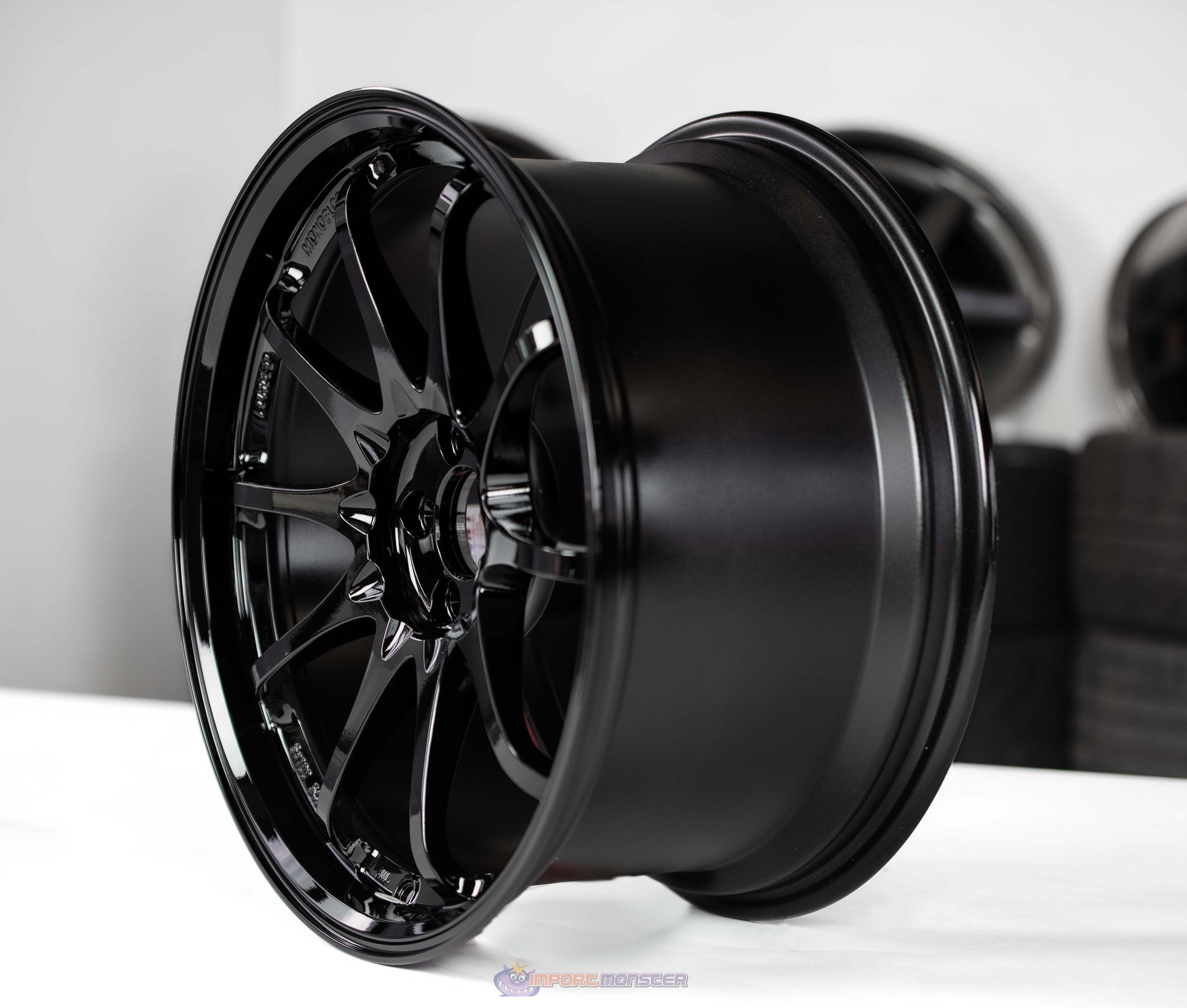 Volk Racing CE28SL 18x9.5 +38 5x100 Black (BK)-4