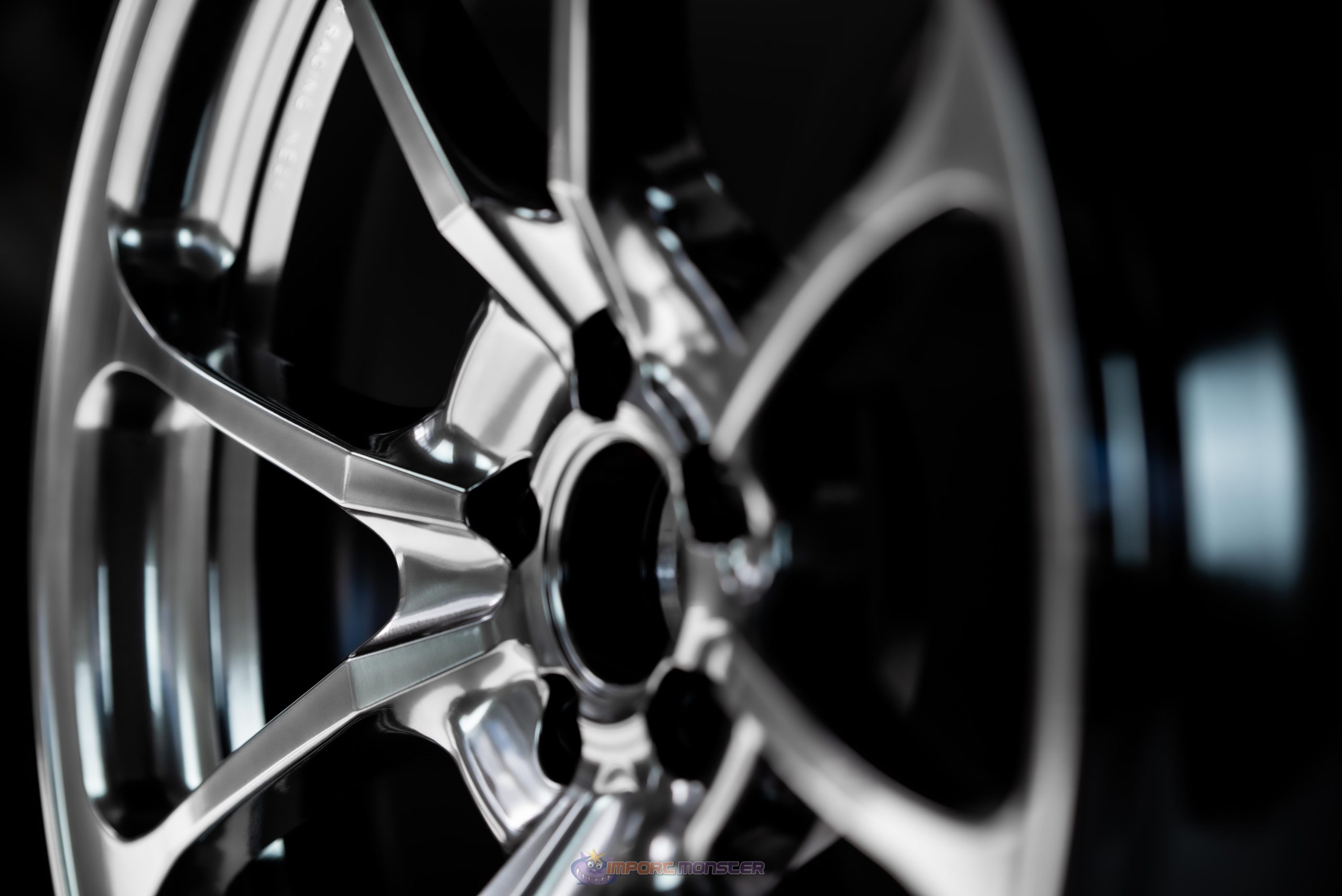 Volk Racing NE24 18x9.5 +43 5x100 Shining Black Metal (HM)-5