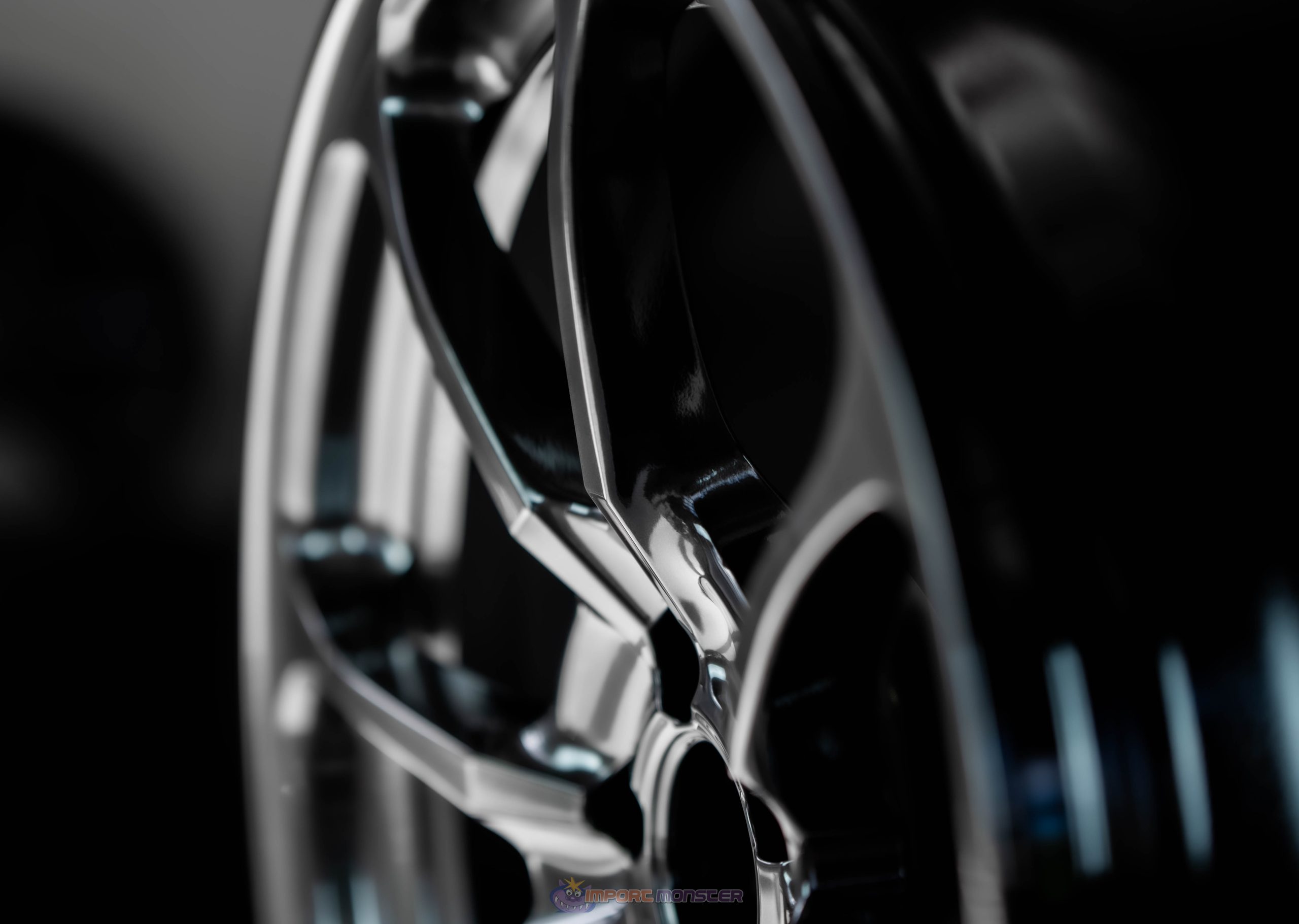 Volk Racing NE24 18x9.5 +43 5x100 Shining Black Metal (HM)-6