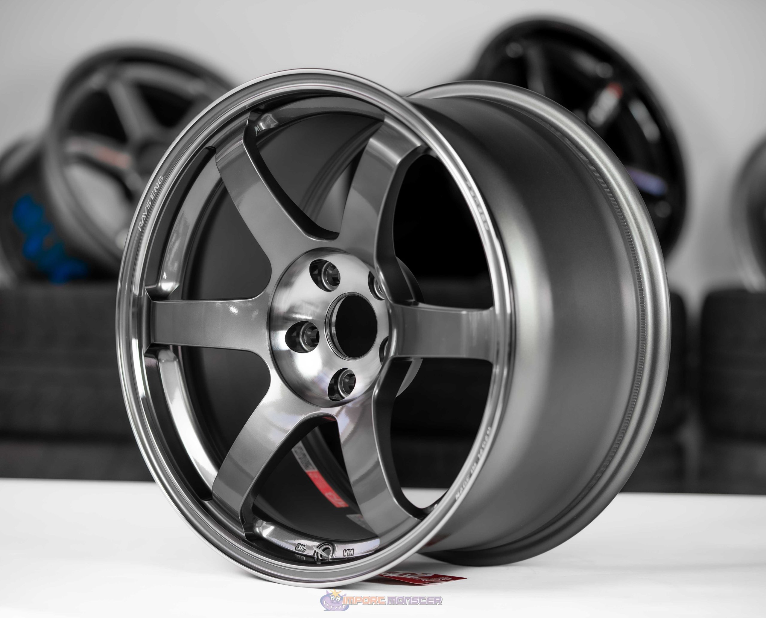 Volk Racing TE37SL SAGA 18x9.5 +35 5x114.3 Pressed Graphite (PG)-3