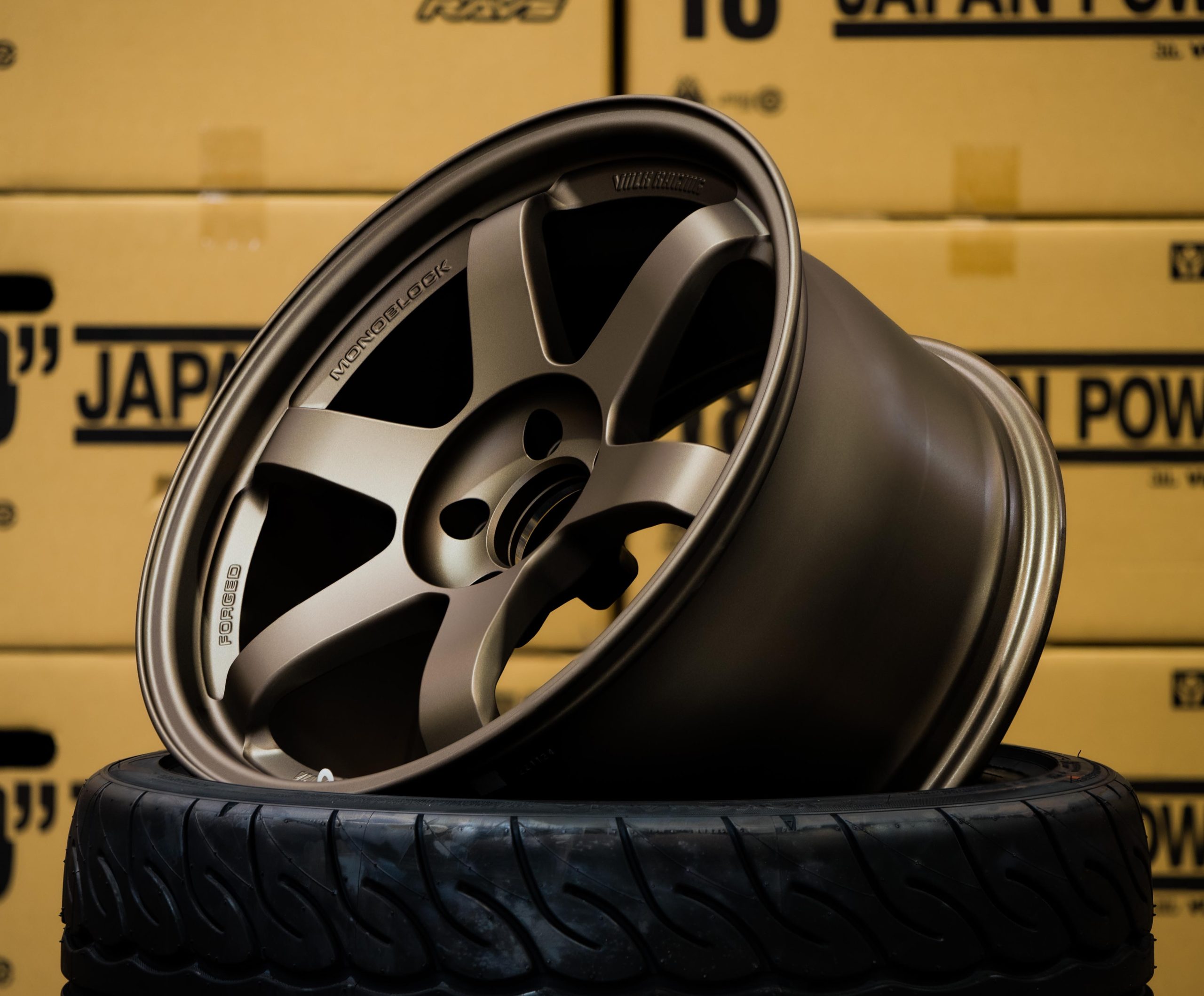 Volk Racing TE37SL 18x9.5 5x114.3 Blast Bronze (BB)-3