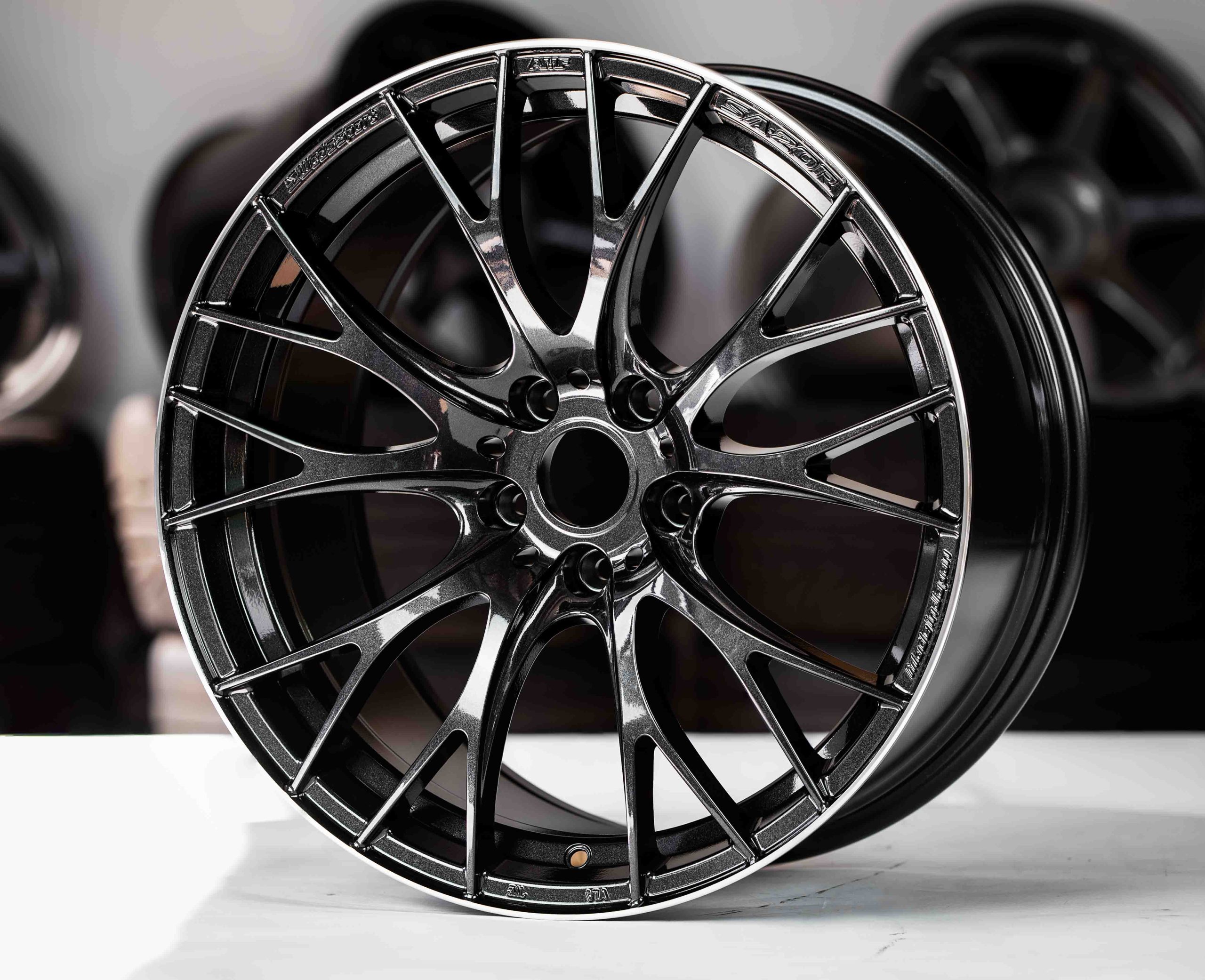 WedsSport SA-20R 19x9.5 +38 5x114.3 Metal Black 72787-2