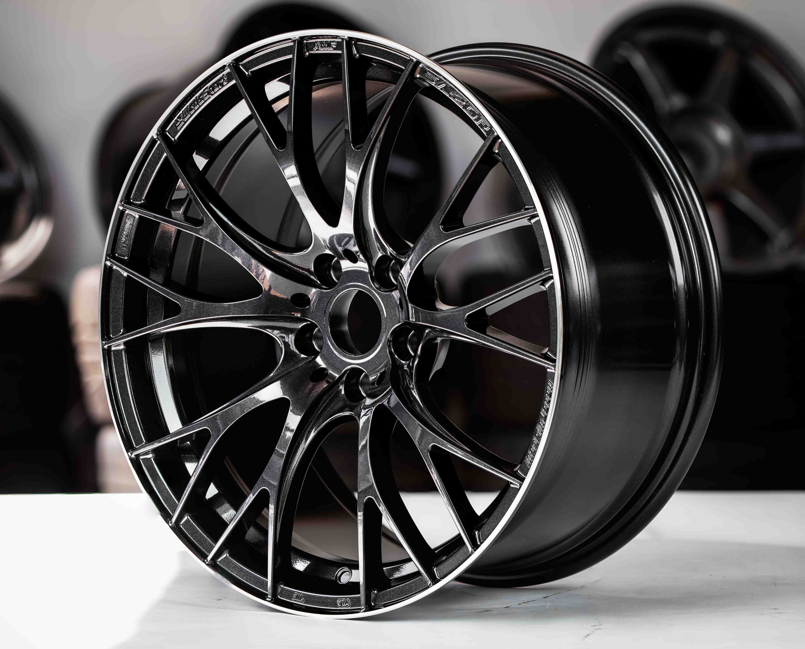 WedsSport SA-20R 19x9.5 +38 5x114.3 Metal Black 72787-3