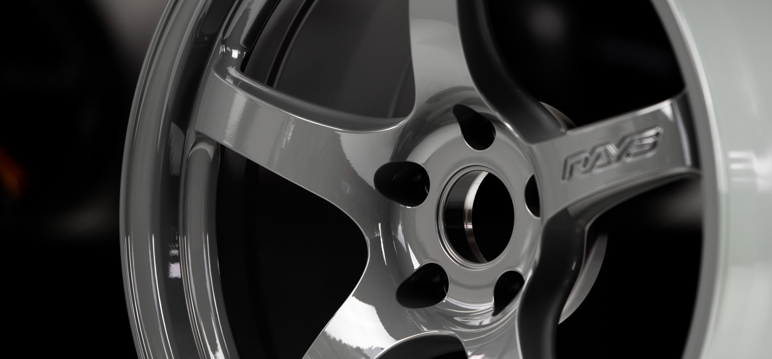 Gram Lights 57CR 18x9.5 +22 5x114.3 Glossy Grey (AG)-6