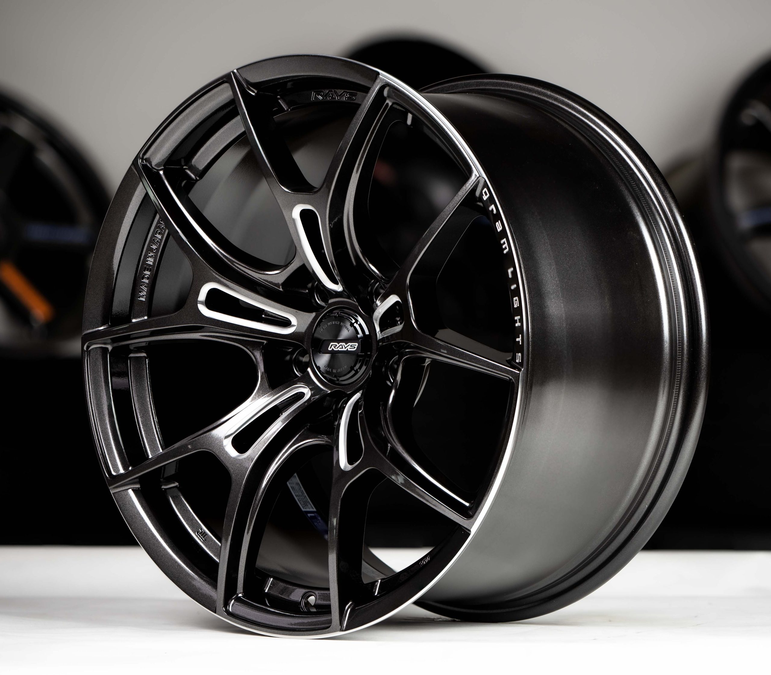 Gram Lights 57FXZ 18x9.5 +38 5x114.3 Super Dark Gunmetal (AAC)-3