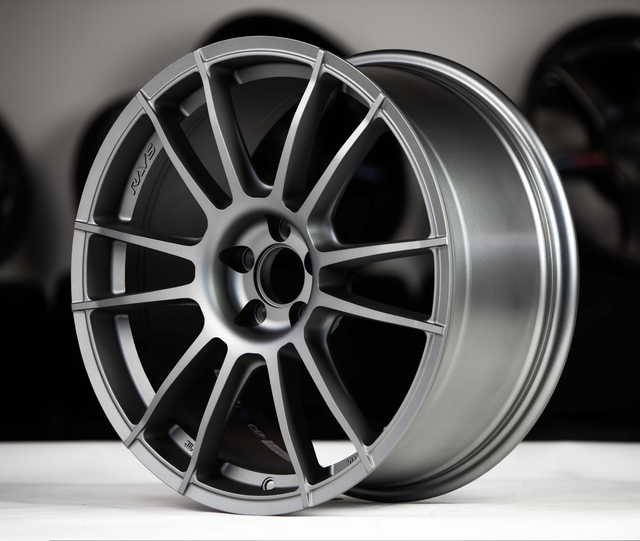 Gram Lights 57XR 18x8.5 +45 5x100 Matte Graphite (MF)-3