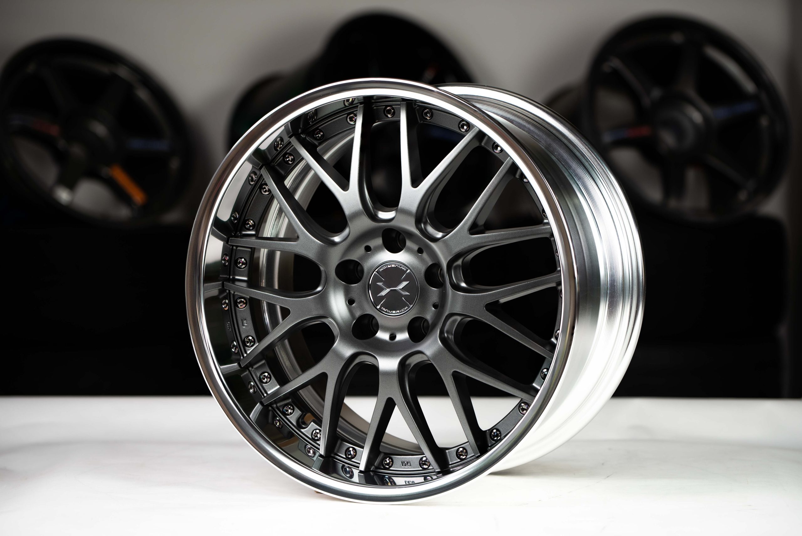 Weds Maverick 709M 18x9.5 +18 5x114.3 Mat Gun-2