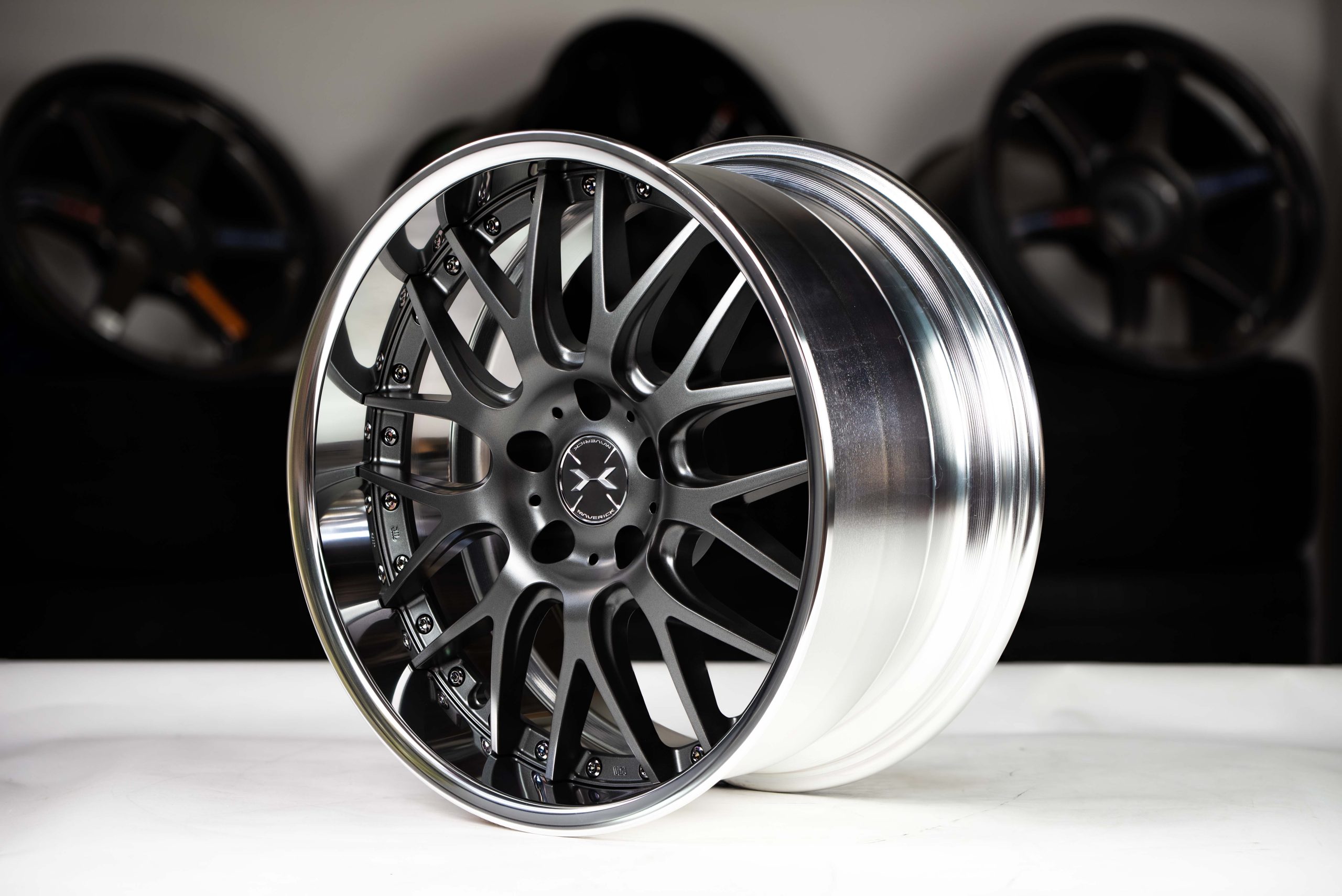 Weds Maverick 709M 18x9.5 +18 5x114.3 Mat Gun-3