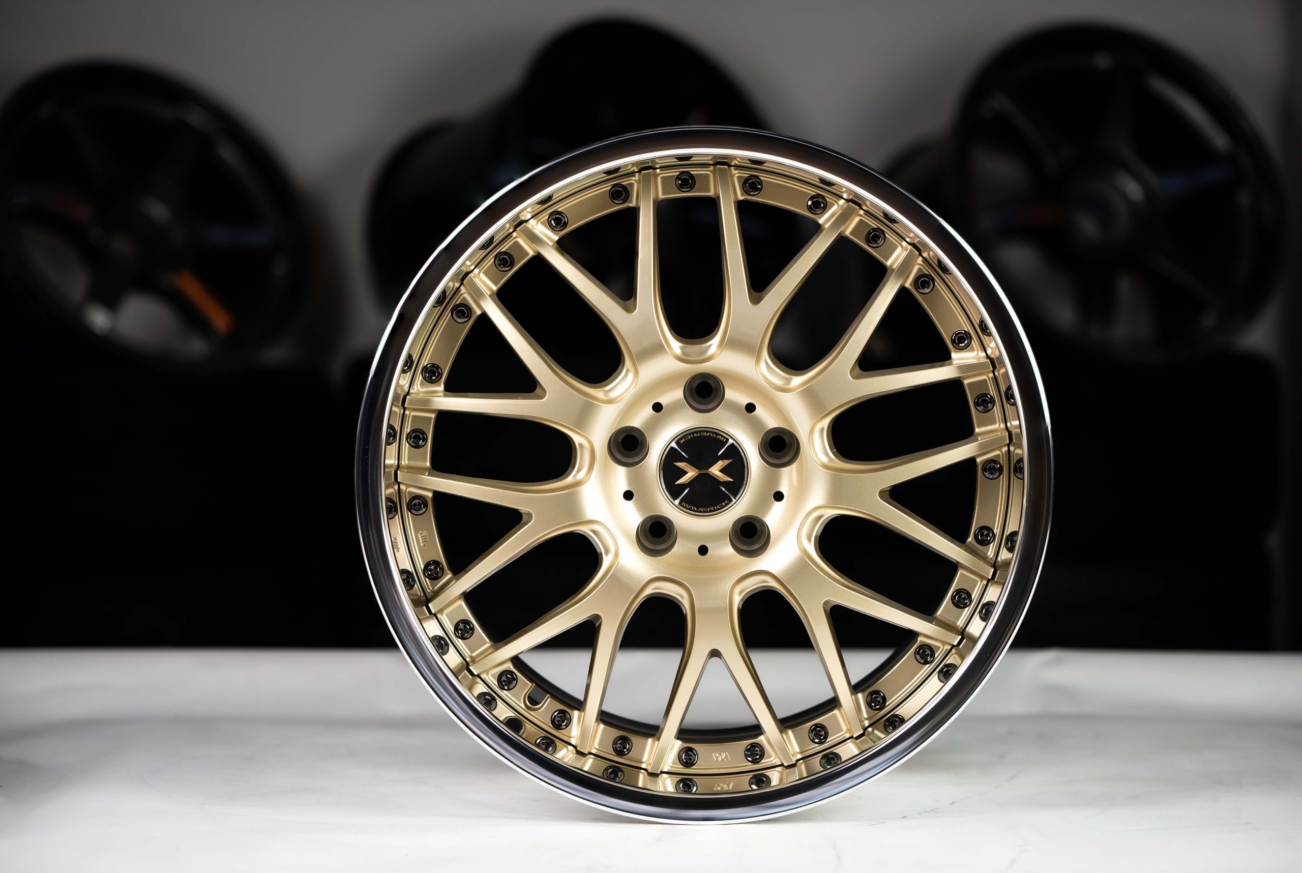 Weds Maverick 709M 18×9.5 +18 5×114.3 Samurai Gold-1