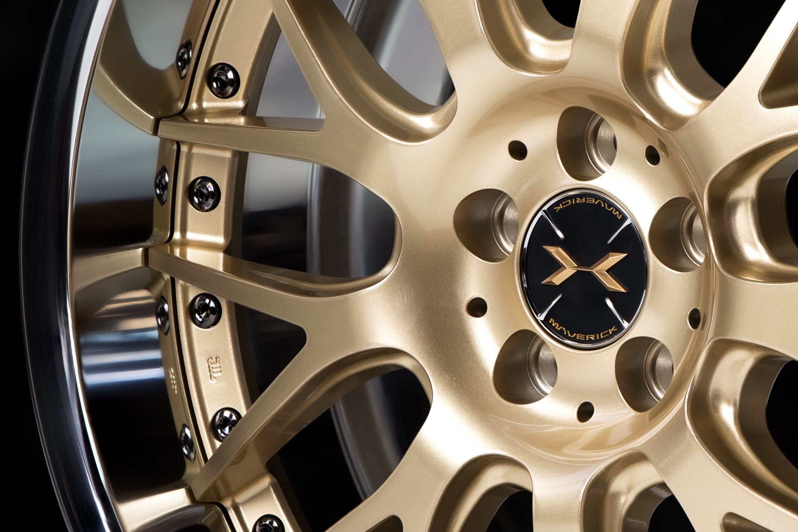 Weds Maverick 709M 18x9.5 +38 5x100 Samurai Gold-5