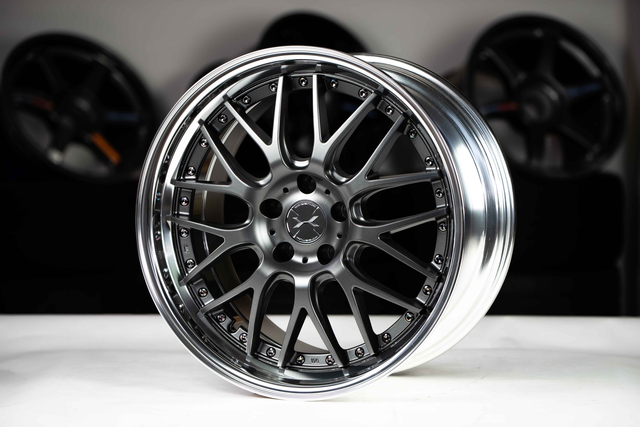 Weds Maverick 709M 19x10 +35 5x114.3 Mat Gun-2