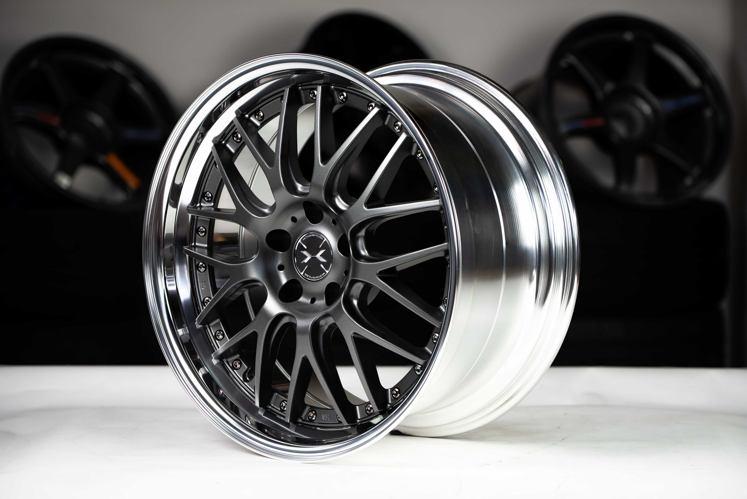 Weds Maverick 709M 19x10 +35 5x114.3 Mat Gun-3