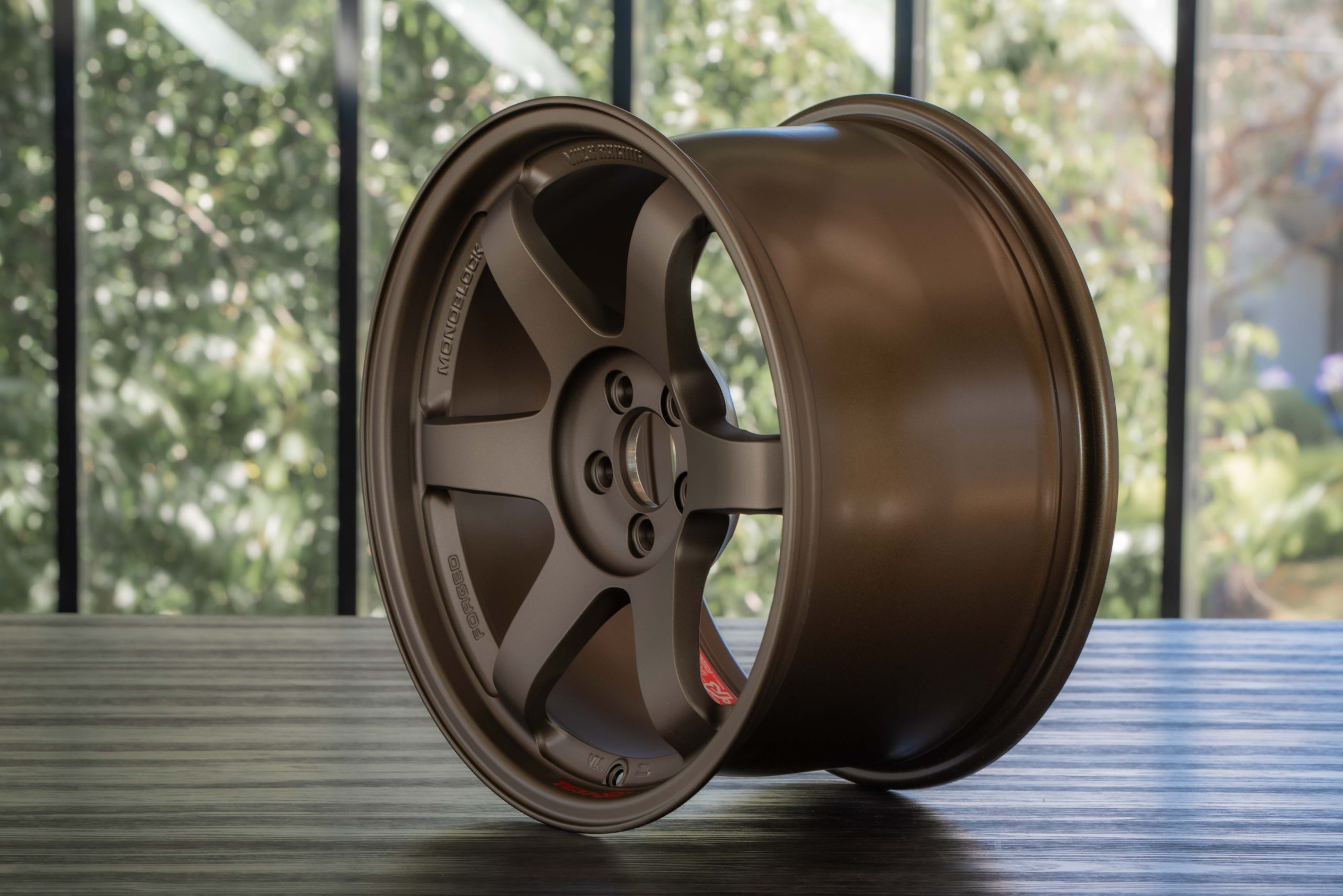 17x9.5" +40 5x114.3 TE37SL Blast Bronze