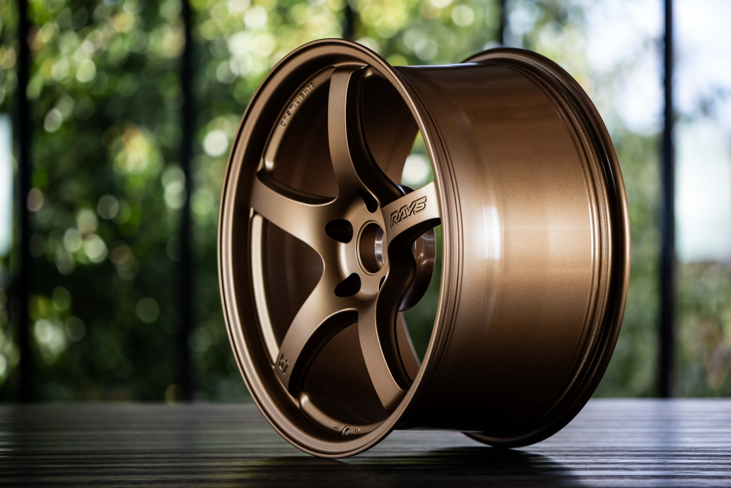 Gram Lights 57CR 18x9.5 +22 5x114.3 Dark Bronze (Z1P)-3