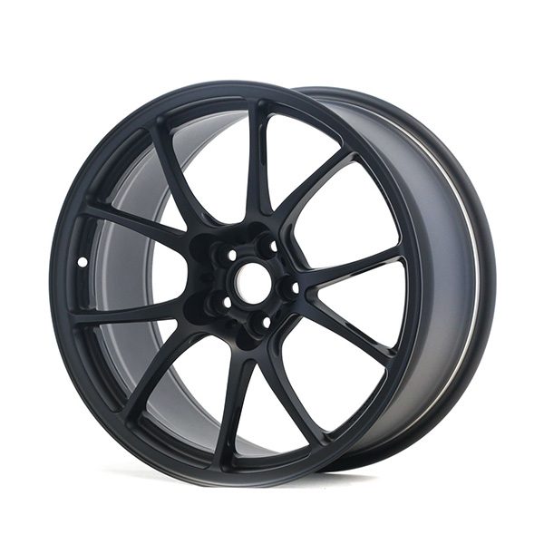 Wheel Hub TWS Motorsport T66-F 18x9.5 +38 5x100 Flat Black finish wheel set